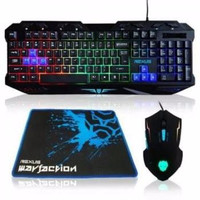Jual Keyboard & Mouse Gaming Rexus Warfaction Vr1 Murah Murah