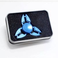 Jual SPINNER SHURIKEN FIDGET/SPINNER METAL ALUMINIUM NINJA TOP BRASS SISI 3 Murah