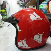 HELM BMC BUDDY SKUTER FIRE RED