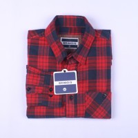 Jual KEMEJA KOTAK FLANEL PRIA MODEL SLIMFIT MODERN (CODE: MADOX) Murah