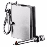 Jual Gantung Kunci Korek Api Minyak Mancis Kecil zippo Lighter Matches Mini Murah