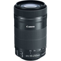 Lensa Tele Zoom Kamera Canon EF-S 55-250mm f/4-5.6 IS STM 55-250 mm