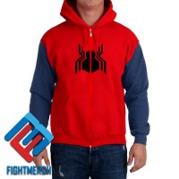 Jual Hoodie Zip Spiderman Homecoming Suit - Fightmerch Murah