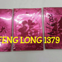 Jual Amplop Angpao IMLEK Ungu Violet Emas Terbaru Cantik Keren Terlaris Murah