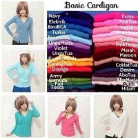 Jual BASIC CARDIGAN SIZE M TERLARIS!! Murah