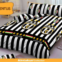 Jual Bedcover Set Kintakun D'luxe Uk.160 X 200 Motif Juventus Murah
