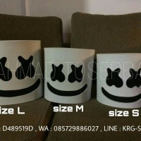 Jual helm / Topeng dj marshmellow / marshmello murah Murah