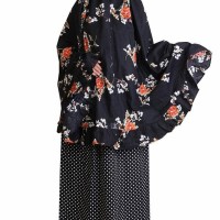 Jual Zahranaa Mukena Arista 03 Black Murah