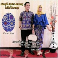 Jual couple batik / sarimbit batik / lonceng barong Murah