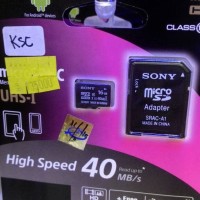 micro sd high speed 40mb 16gb sony