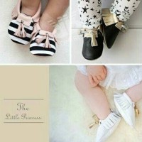 Jual Sepatu Prewalker Premium Classic Bow - Sepatu bayi anak murah import Murah