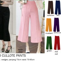 Jual Midi Kulot Pants / Celana Midi Kulot Murah