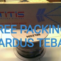 Jual Antena TV Outdoor Digital TITIS TT1000+kabel Belden RG6 15M+konektor Murah