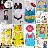 Jual Kostum Bayi Pokemon bukan Jumper Carters tapi unik lucu nyaman Murah