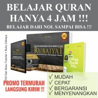 Jual Metode Rubaiyat Cara Cepat Belajar Al Quran Bonus Buku Cahaya AlQuran Murah