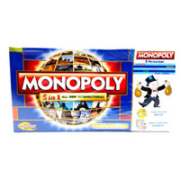 Jual Monopoly 5 in 1 ( Monopoli, Halma, Catur, Ular tangga, Ludo ) Murah