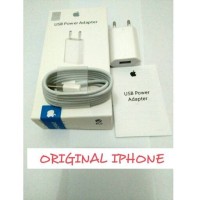 Jual charger + kabel iphone 5 / 5s / 6 / 6+ ORIGINAL LIGHTNING GRS 1 BULAN Murah