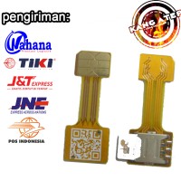 Jual Dual sim + micro sd Konverter Converter Hybrid Adapter Murah