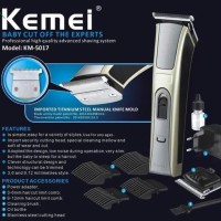 Jual Hair Clipper KEMEI KM5017 Alat Cukur Rambut Murah Lengkap Murah