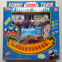 Jual Mainan Kereta Api Funny Train Motif Thomas And Friends Bagus Termurah Murah