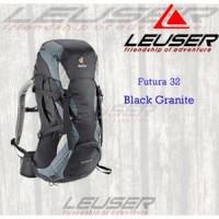Deuter Futura 32 Black Granite/ Tas Punggung Outdoor/ Populer