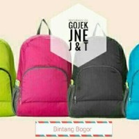 Jual Tas Ransel Lipat/Foldable Backpack Murah