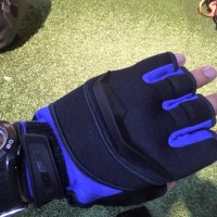Sarung Tangan Motor Eiger - Half Blue