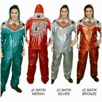 Jas Hujan Jaket Celana Batik
