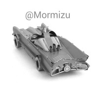 Jual 3D Metal Puzzle Batmobile Classic TV Series - Mobil Batman Klasik Seri Murah