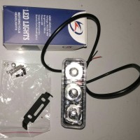 Jual DRL / Fog Lamp / Lampu sorot / Spot LED 3 Mata Murah