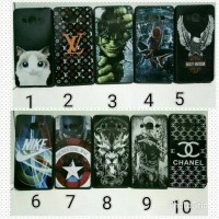 Case Fuze Hitam For Samsung Galaxy Core2/Softcase Karakter Core 2