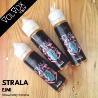 Jual STRALA Strawberry Banana EJMI Premium Liquid Lokal Murah Murah