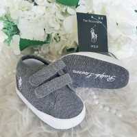 Jual Sepatu Prewalker Bayi / Polo Grey Murah