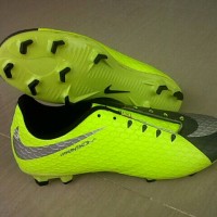 sepatu bola nike hypervenom hijau abu abu