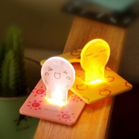 Jual Lampu Tidur Portable / Portable Lamp Bentuk Kartu Murah