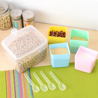 PROMO Supplier Tempat bumbu SQUARE Toples bumbu Serbaguna 1149 - NA0