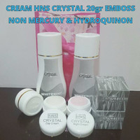 Jual Promo Pemutih Wajah CREAM HNS CRYSTAL 25gr BPOM EMBOSS ATAS DAN BAWAH Murah