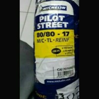 Jual BAN IMPOR !!! 80/80-17 MICHELIN PILOT STREET TUBLES Murah