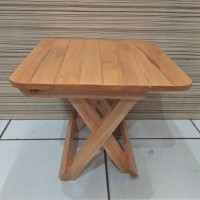 meja lipat belajar kayu(kecil)