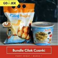 Jual PAKET HEMAT MURAH CILOK SALJU PLUS CUANKI INSTAN MANG BONJU Murah
