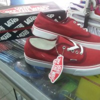 Sepatu Vans Authentic California Maroon/white ukuran 39-43