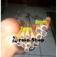 Blank Rod Carbon Solid Fiber 7 mm ukuran 100 cm / Top Joran
