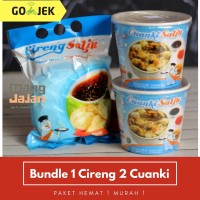 Jual Paket Hemat 1 Cireng 2 Cuanki - Bundle Hemat Salju Mang Bonju Murah