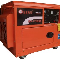 (OSERU) GENSET SILENT 5500 WATT 7700XE , STARTER ELEKTRIK