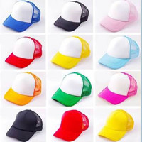topi trucker jala kids anak polos jaring murah grosir 9 termurah
