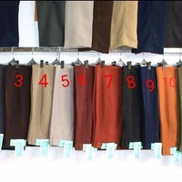 Celana Bahan Formal Pria Kantor Kerja Big Size jumbo ukuran besar