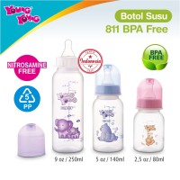Jual Botol Susu Bayi Premium Tahan Panas Anti Pecah (90ml) BPA FREE - 811 Murah