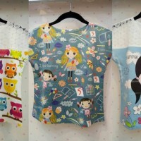 Jual Paket Kaos Brokat Bangkok Murah