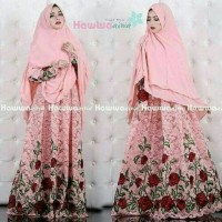 gamis syari hawwa aiwa/hijab baju muslim/maxi/pakaian wanita/cewek