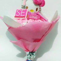 Jual Buket Boneka Wisuda Hello Kitty Murah Murah